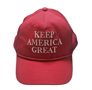 Keep America Great - Donald Trump - Cali Fame Headwear - Red Snapback Hat - USA - Picture 1 of 5