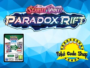 PARADOX RIFT LIVE CODES Pokemon TCGL Scarlet Violet Online Booster Code EMAIL QR