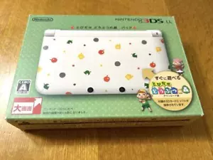 Nintendo 3DS XL LL Animal Crossing Limited Edition Console from JPN with a bonus - Picture 1 of 8