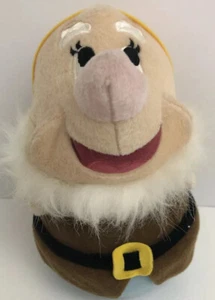 Disney Sega Round Bottom Happy Snow White & Seven Dwarfs Plush - Picture 1 of 8