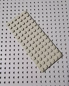 LEGO Platte Bauplatte Basisplatte flach 1 stk alt hellgrau 6x14 Plate 3456 R2 - Bild 1 von 1