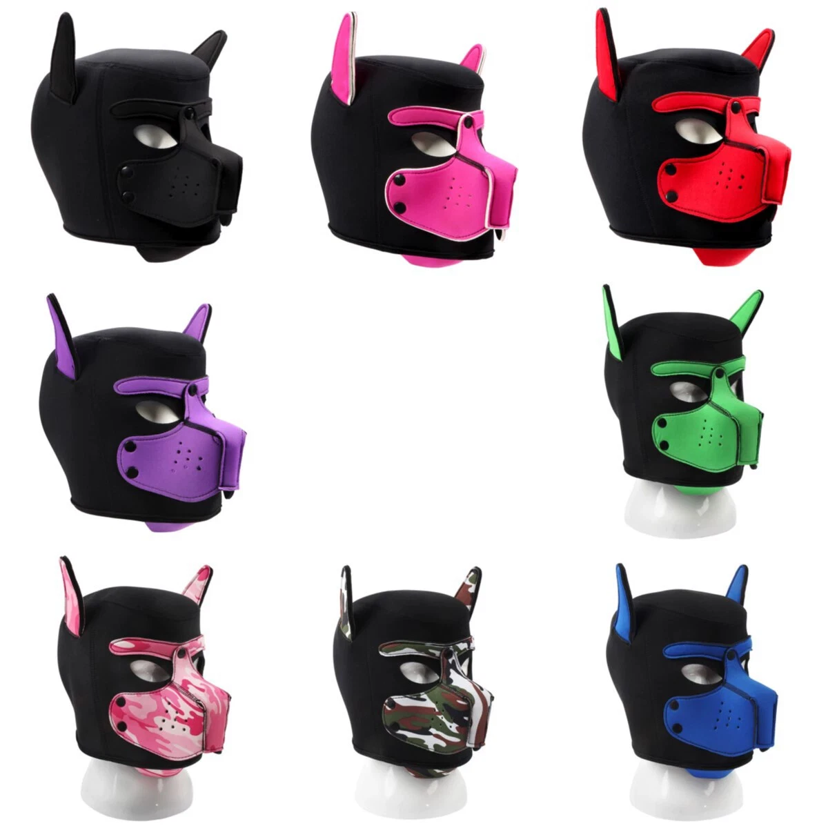 Ghoulish Masks Bulldoggen-Maske Für Erwachsene – Grau, Standard-Größe, Für Halloween & Kostümpartys
