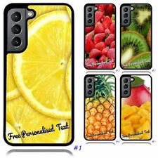 Personalised Text Back Case for Samsung S22 S21 S20 S10 S9 S8 S7 Ultra Plus FE
