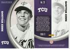 ROGER WILLIAMS HUGE RESALE / INVESTMENT LOT (43) 2016 PANINI TCU COLLEGIATE #29