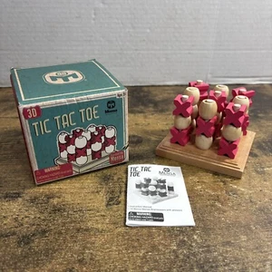 Mensa 3D Noughts and Crosses Tic Tac Toe 70th Year Anniversary Edition In Box - Picture 1 of 17