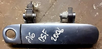 Audi A6 Front OS Right Driver Side Door Handle grey 4B2837206A - Image 1 of 3