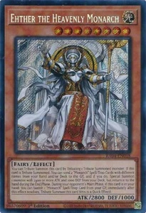 Ethther el Monarca Celestial (Secreto Raro) - Yu-Gi-Oh! - Stamede cuarto de siglo - Imagen 1 de 1