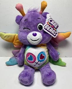 Juguetes de peluche Care Bears de 9,5 pulgadas para compartir oso como mariposa - Imagen 1 de 3