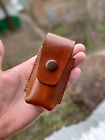 Brown Leather Sheath for Leatherman Wave / Charge /Belt clip 
