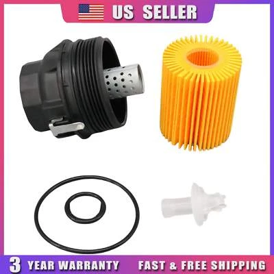 Oil Filter ＆ Housing Cover For toyota 4Runner 2010-24 FJ Cruiser Tundra 2009-14 - Изображение 1 из 4