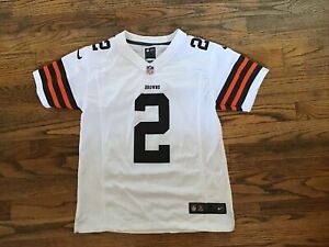 Cleveland Browns Johnny Manziel #2 Nike On-Field Jersey Youth M (10-12) *EUC