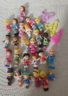 Vintage Lot Of 25 Mini Poly Pockets Dolls Collectible Mix