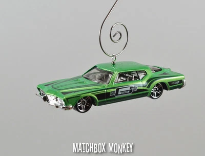 '71 Buick Riviera Personalizado 1/64 Adorno de Navidad Clásico Muscle Car Mr. Gasket Foto 1 de 4
