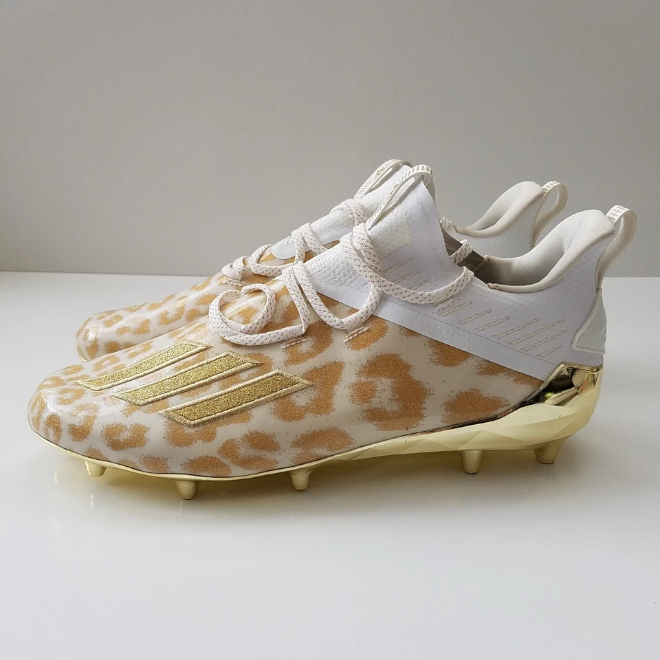 Adidas Adizero X Cleat Anniversary Gold Football Cleats - Men's 13.5 - EH3472 - Image 1 of 4