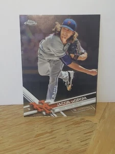 JACOB DeGROM 2017 Topps Chrome #184 NEW YORK METS - Picture 1 of 2