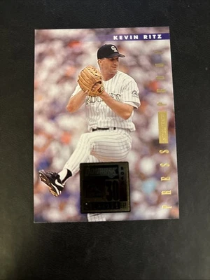 1996 Donruss - Kevin Ritz #383 Press Proof /2000 - Image 1 of 2