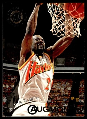1994-95 Stadium Club Stacey Augmon Atlanta Hawks #342 - Image 1 of 2