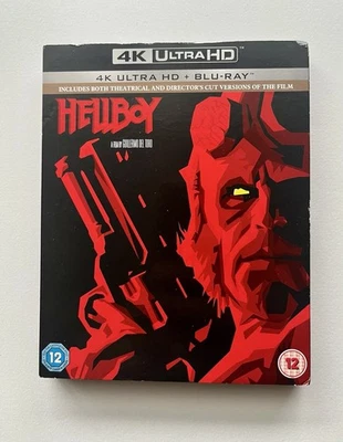Hellboy 4K UHD Blu-Ray (2004), UltraHD, Guillermo del Toro, Ron Perlman, 2-Discs - Image 1 of 4