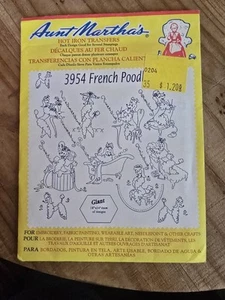 Tante Martha's Hot Iron Transfers #3954 Französische Pudel - Bild 1 von 2