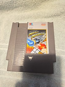 Marble Madness (Nintendo NES, 1989) Authentic 