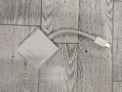 Genuine Apple Mini DisplayPort to DVI Adapter - Model A1305 - Mac Mini / MacBook - Image 1 of 3