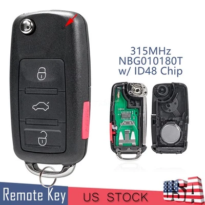 Mando a distancia para Volkswagen VW Jetta NBG010180T 2011 2012 2013 2014 2015 2016 Foto 1 de 4