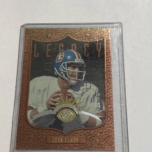 1997 Leaf Fractal Matrix #192 John Elway Denver Broncos - Picture 1 of 2