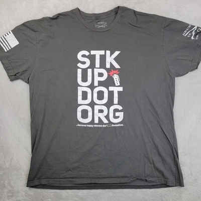 Camiseta Estilo Grunt Hombres XXXL Patriota Militar Táctico Veterano Policía 2A EE. UU. 579 Foto 1 de 4