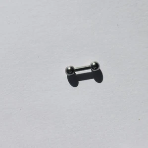 14g 1.5mm Barbell Surgical Steel Body Piercing Jewelry - Picture 1 of 7