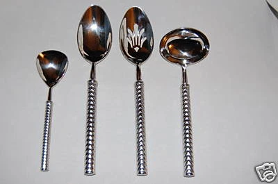 Lenox Kate Spade Whitney Avenue 4 pc Hostess Setting New Flatware first quality