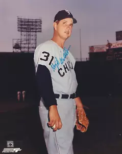 Hoyt Wilhelm Autographed 8x10 Chicago White Sox F401 - Picture 1 of 1