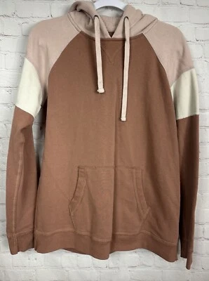 Sudadera con Capucha Abercrombie & Fitch Para Mujer M Suave A&F Polar Tejido Bloques de Color Sudadera Foto 1 de 4