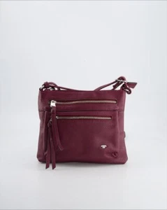 Tom Tailor Women's Leather Tote Col. Bordeaux - Picture 1 of 5