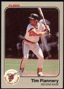 1983 Fleer #359 Tim Flannery NM-MT Padres 