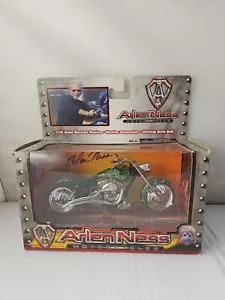 Arlen Ness Motorcycles Outlaw Steel Iron Legends Motorcycle 1:18 Scale #99210 - Picture 1 of 6