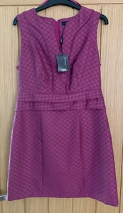 Next Tailored Smart Shift Dress, Size 12, BNWT, Lined - Picture 1 of 8