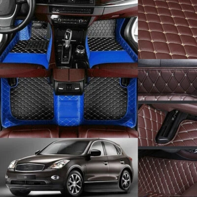 Alfombrillas de cuero impermeables de lujo aptas para Ford Bronco revestimientos automáticos de carga Foto 1 de 4