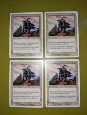 Seasoned Marshal x4 7th Seventh Edition 4x Playset Magic the Gathering MTG