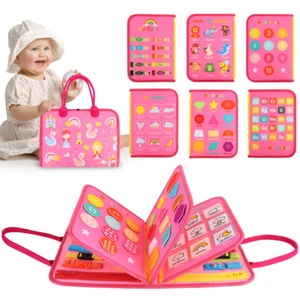 Toddlers Busy Board Learning/Activities Toy Montessori Toys for 2 Years Old Girl - Picture 1 of 11