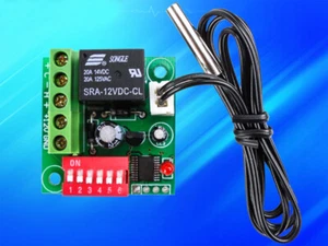 Adjustable Thermostat Temperature 12V Switch Cooling Controller Sensor Module - Picture 1 of 8