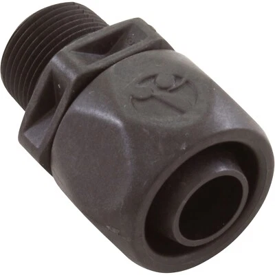 Polaris Pool Black Softube Quick Connect Booster Pump Fitting ( 1 )  R0621000 - Image 1 of 2