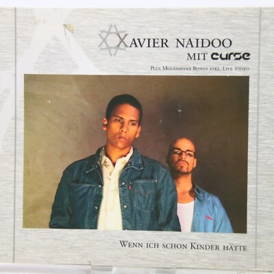 Music Musik MAXI Xavier Naidoo Mit Curse – Wenn Ich Schon Kinder Hätte Gut - Bild 1 von 2