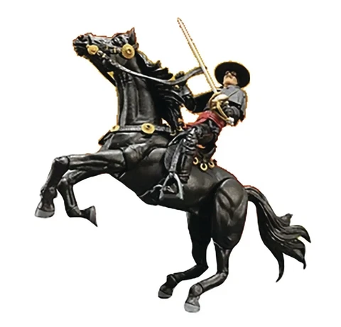 Hero Hacks ZORRO & TORNADO 4" Action Figure Deluxe Steed Pack NEW mib BOSS FIGHT Cover