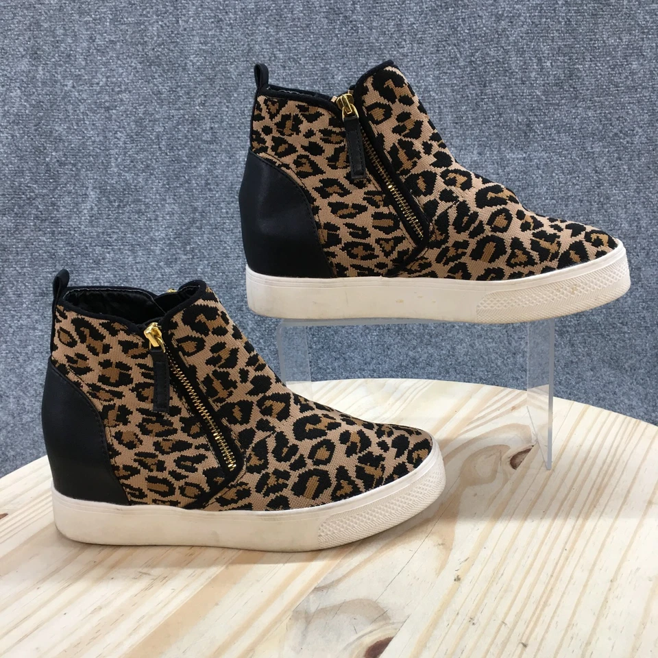 Steve Madden Botas Mujer 7.5M Loxley Botín Estampado Guepardo Informal LOXL01S1 Foto 1 de 4