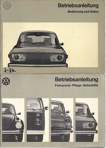 VW 412 E Typ 4 Betriebsanleitung 1972 Bedienungsanleitung Handbuch Bordbuch BA - Picture 1 of 5