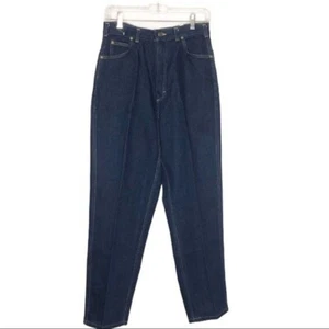 Vintage Cascade Blues Burlington Stretch Relaxed Fit Denim Jeans 12 Missy Short - Picture 1 of 4