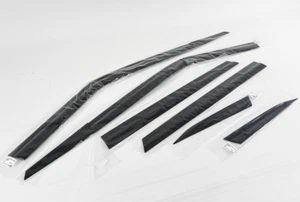 Smoke Weather Shields Side Window Visors 6p for 2025 2026 KIA EV6 - Picture 1 of 12