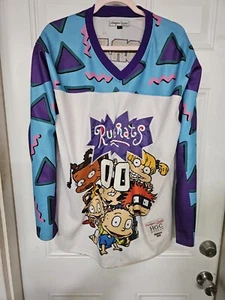 Rugrats Tommy Chuckie Reptar Headgear Classics Size Large Hockey Jersey - Picture 1 of 4