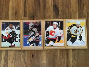 Lote o4 2006-07 Upper Deck Bee Hive Hockey 5x7 Tarjetas Fotográficas - Imagen 1 de 6