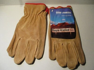Marlboro Original Wildleder Handschuhe "Abenteuer Team" NEU & OVP! Cowboy Pferd